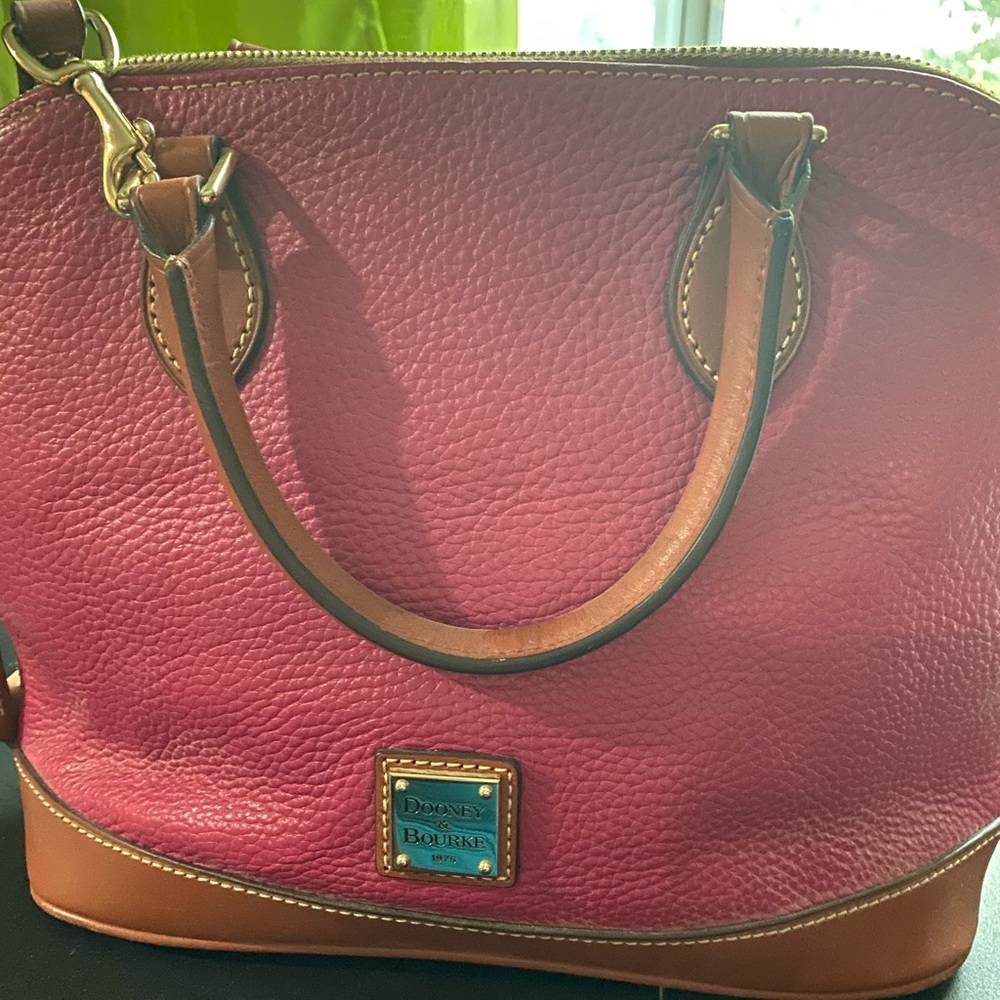 Hot pink Dooney & Bourke purse